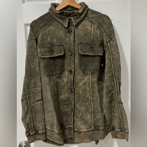 Anthropologie Pilcro Shirt Jacket